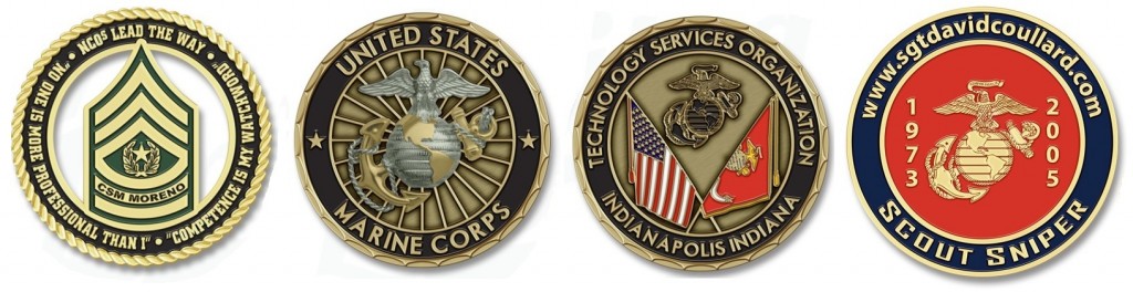 Challenge Coins of The United States Marine Corps Challenge Coins of The United States Marine Corps