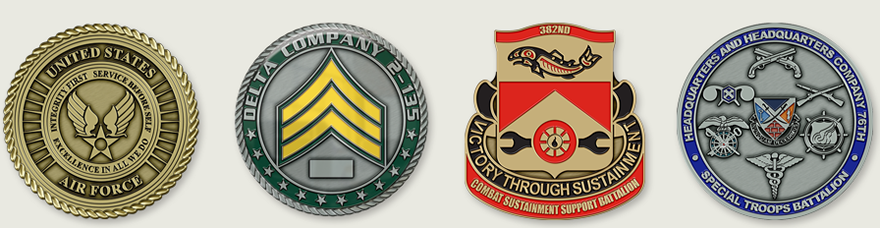 Military Challenge Coins For All Branches