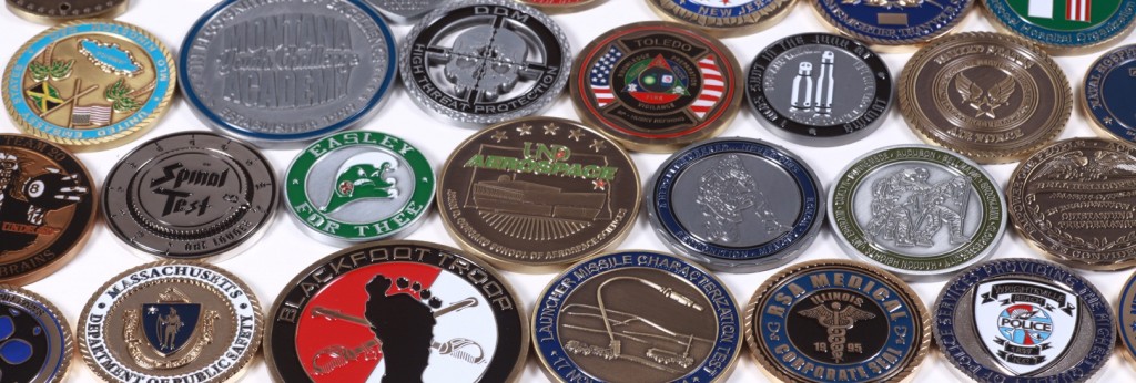 Military Challenge Coins From Past Customers