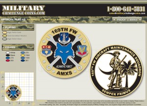 169th Fighter Wing Coin 169th Fighter Wing Coin