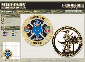 169th Fighter Wing Coin